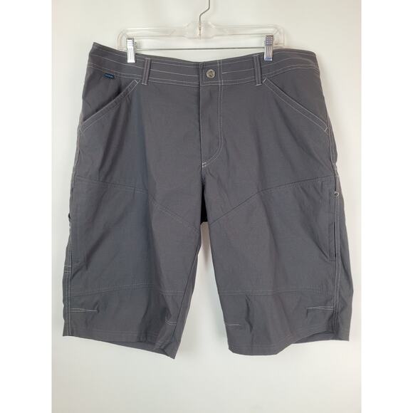 Kuhl Renegde Mens Charcoal Hiking Outdoor Athletic Shorts 38 - Picture 1 of 12